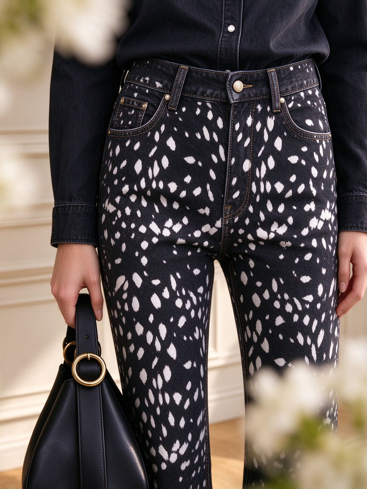 Stampede Speckle Bootcut Jeans