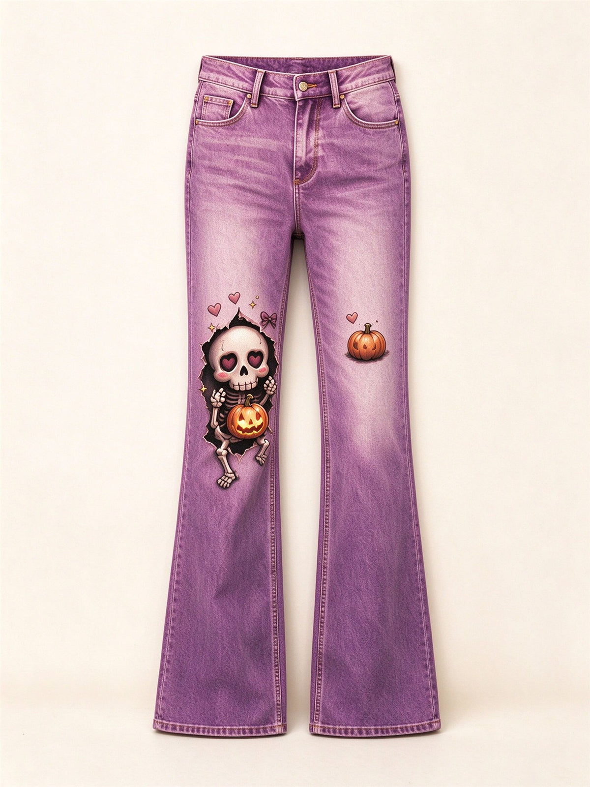 Desert Skull Bootcut Jeans