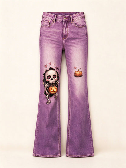Desert Skull Bootcut Jeans