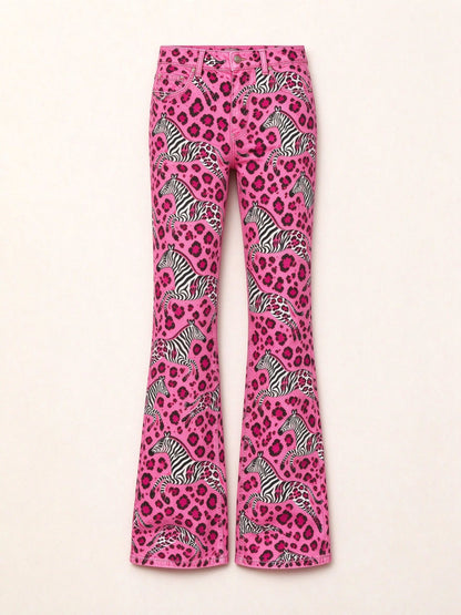 Wild Safari Flare Jeans