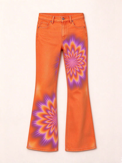 Trail Bloom Flare Jeans