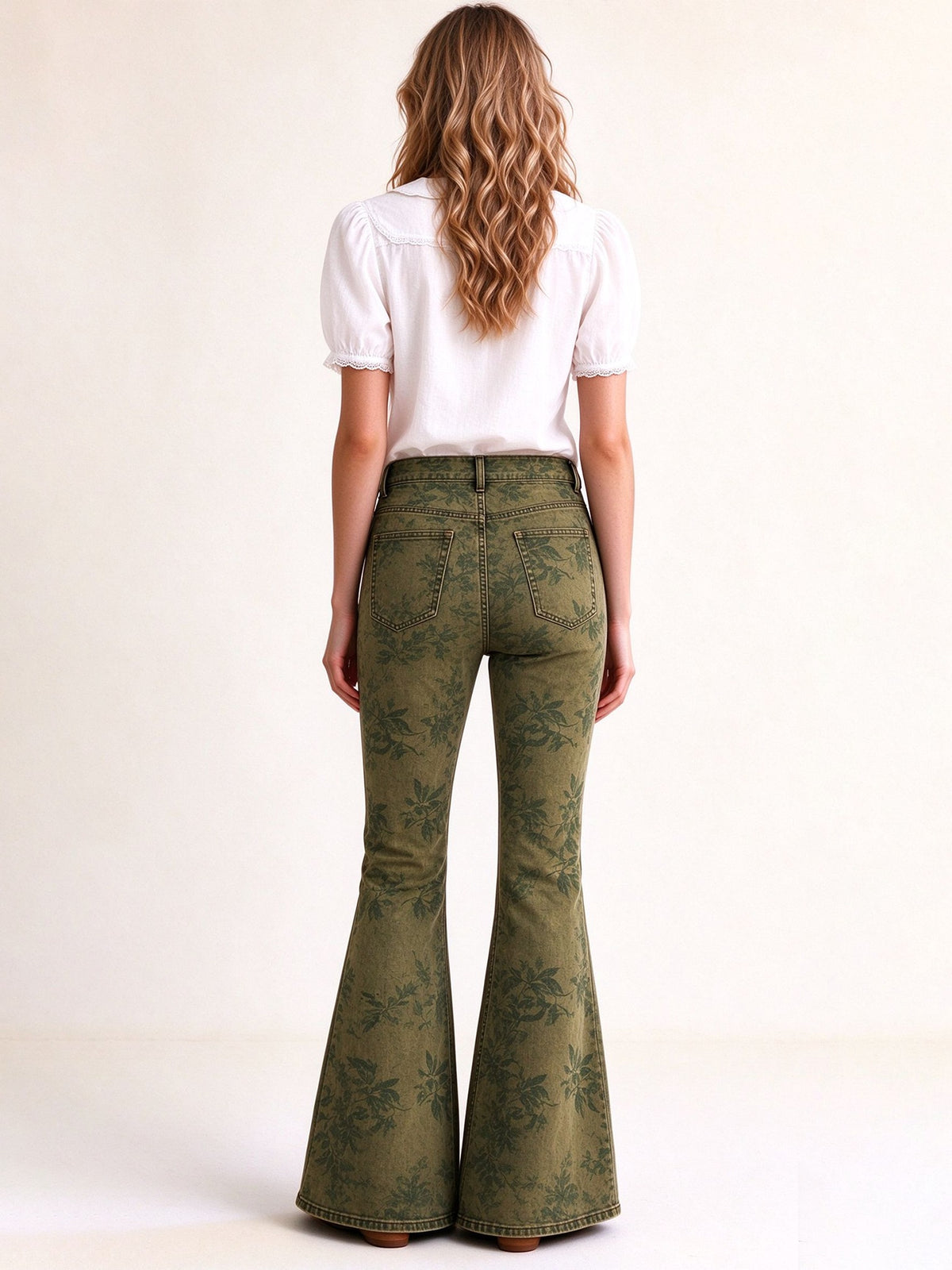 Prairie Sage Bloom 072 Flare Jeans