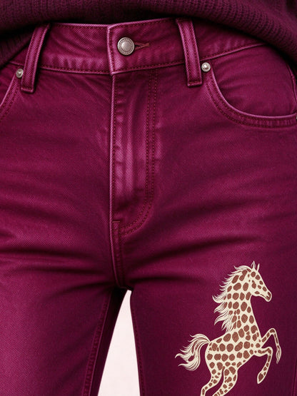 Ranch Horse Flare Jeans