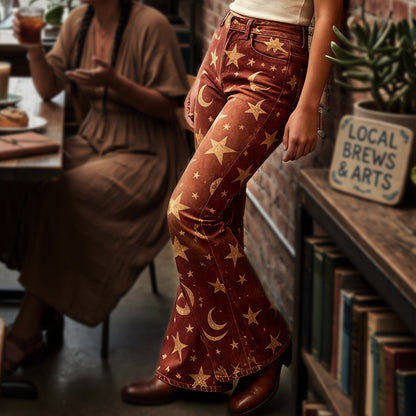 Starry Frontier Flare Jeans