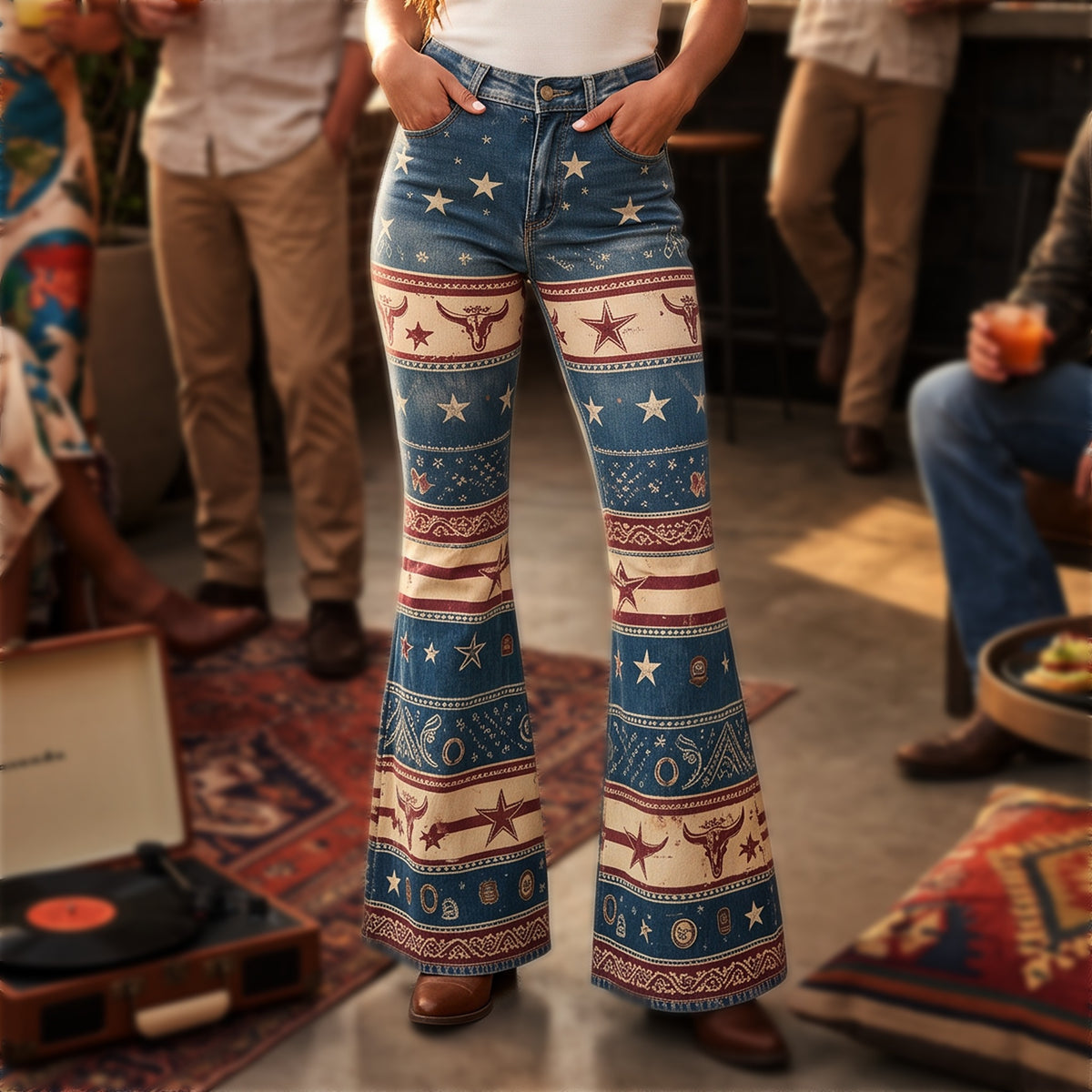 Starlight Rodeo Flare Jeans