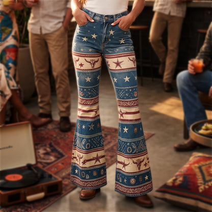 Starlight Rodeo Flare Jeans