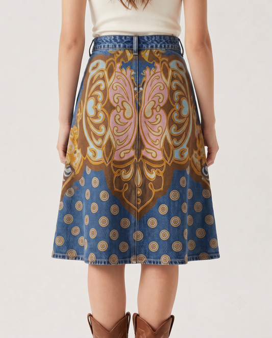 Desert Mirage RB-SKT03 – Back View – Riley – Medium Blue