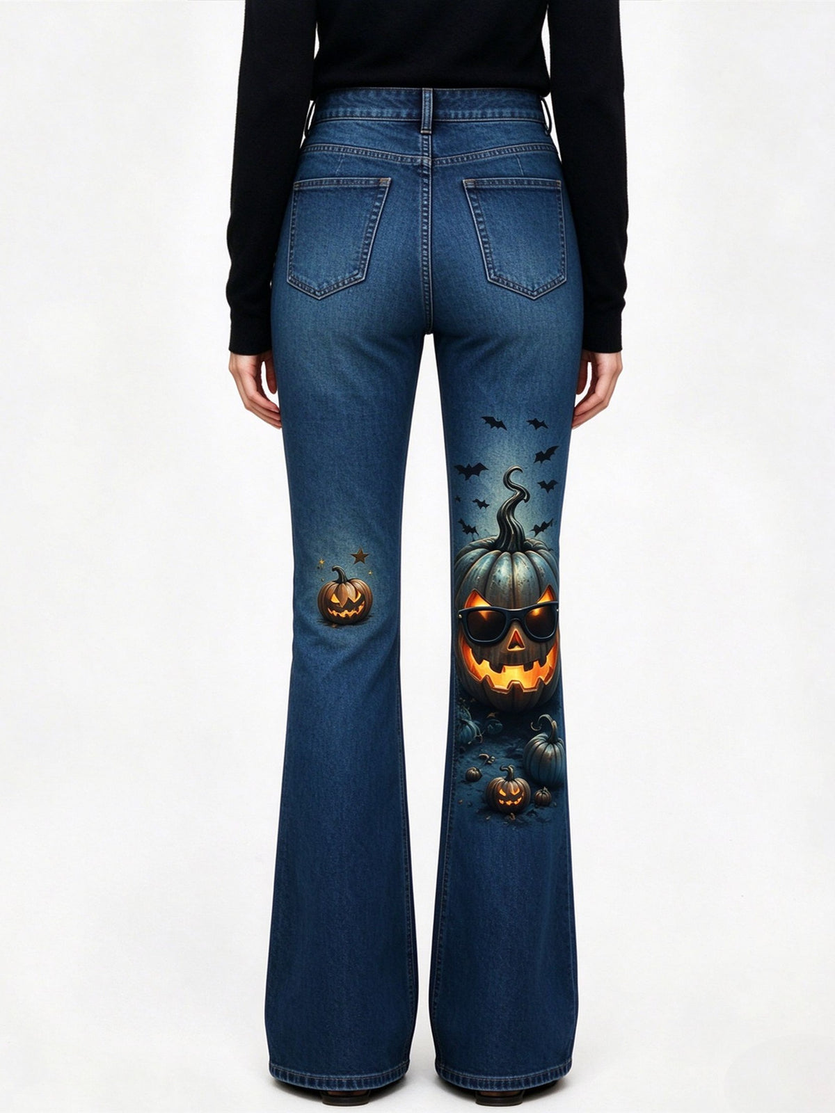 Midnight Gourd Bootcut Jeans
