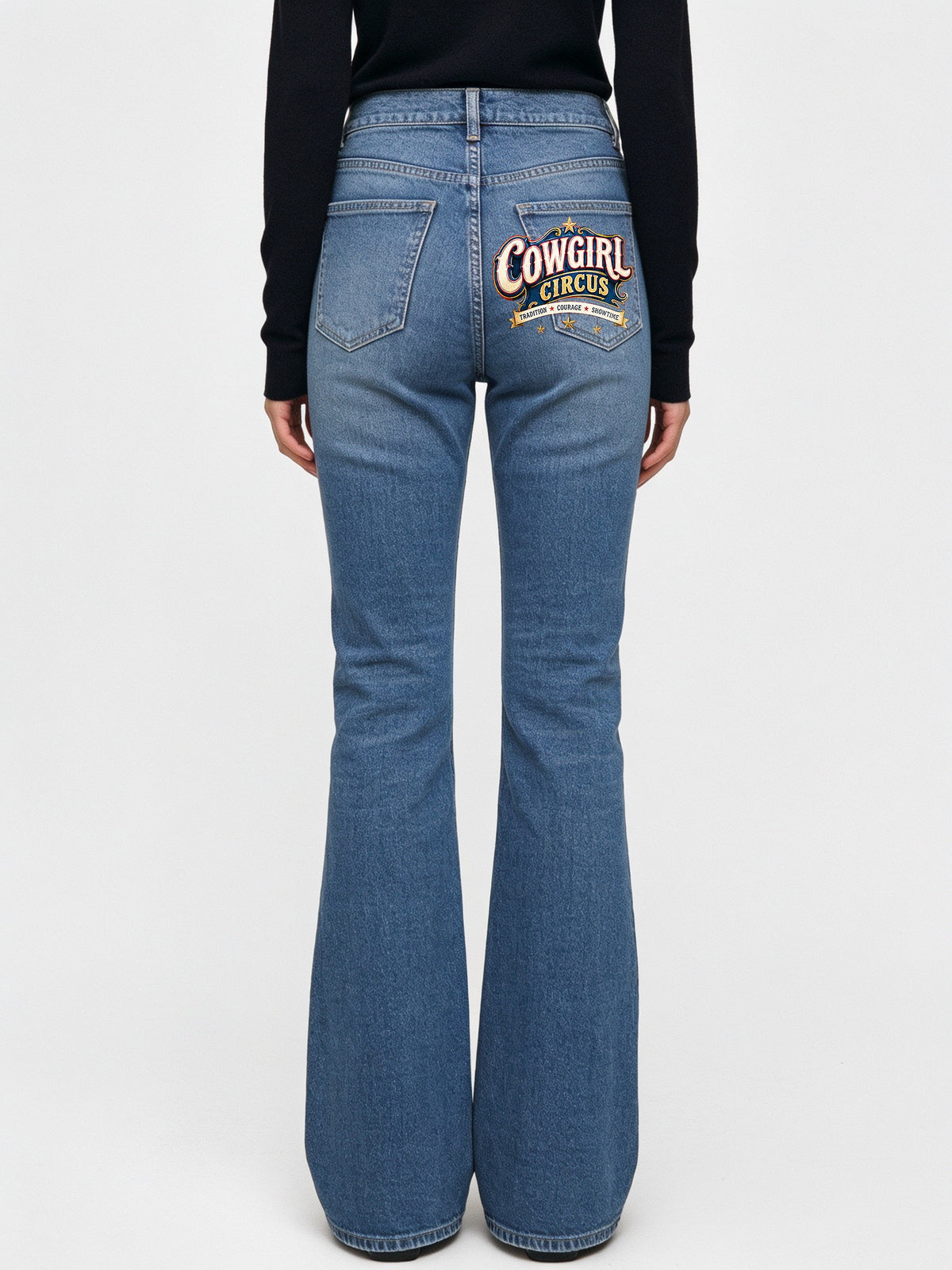 Prairie Daisy Trail Flare Jeans