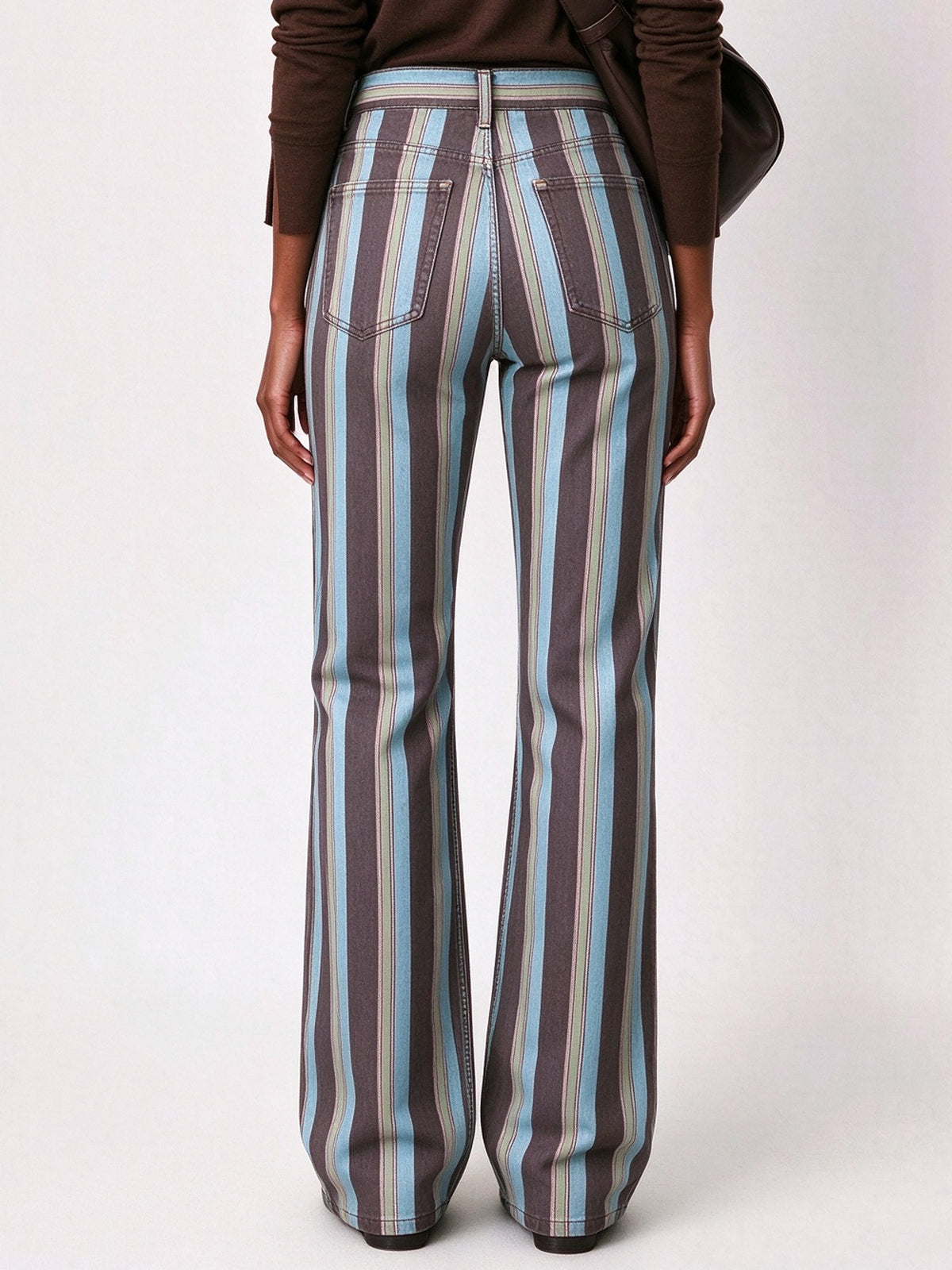 Santa Fe Stripe Bootcut Jeans