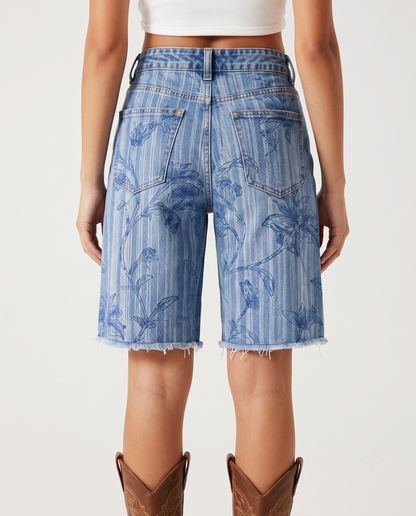 Desert Bloom Light RB-BOT08 – Back View – Riley – Light Wash