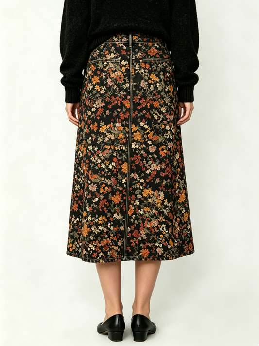 Midnight Prairie RB-SKT10 – Back View – Riley – Black