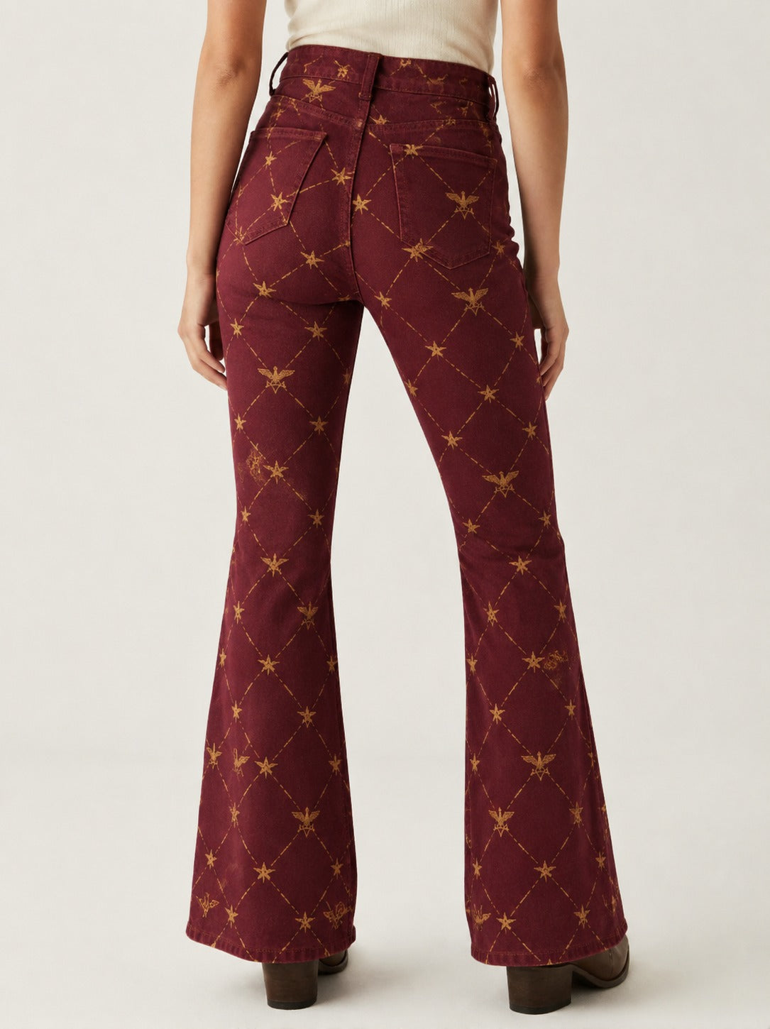 Starlight Ranger RB-BOT04 – Back View – Riley – burgundy
