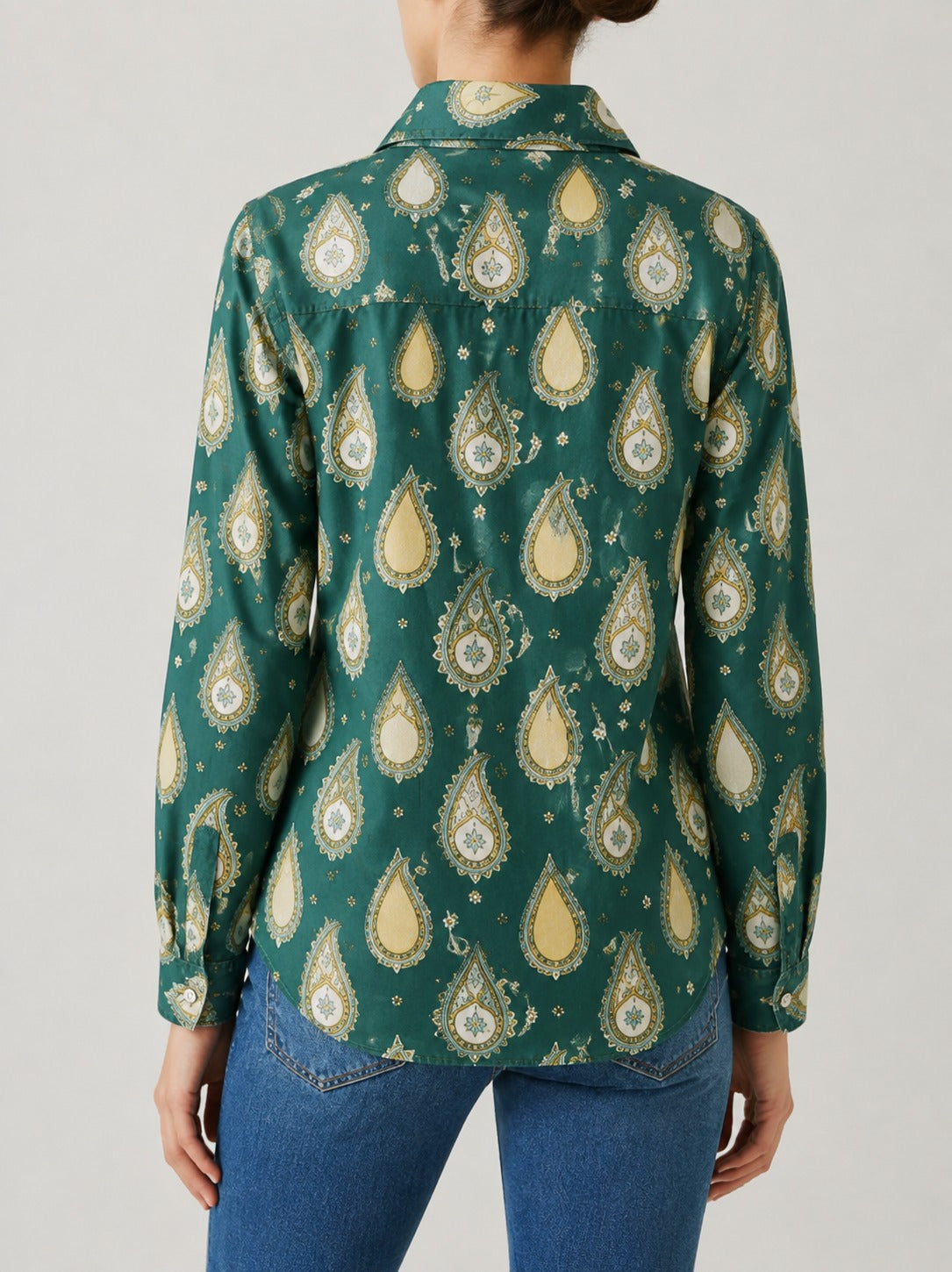 Prairie Echo RB-TOP16 – Back View – Riley – Denim