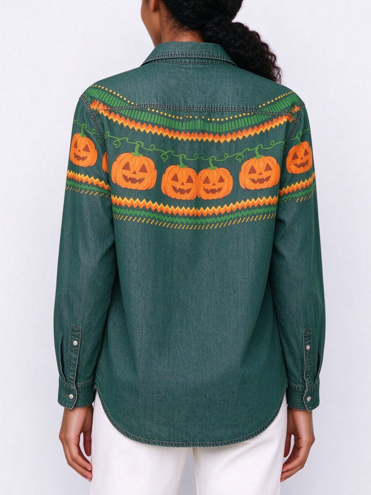 Jack O' Range Long Sleeve Denim Shirt