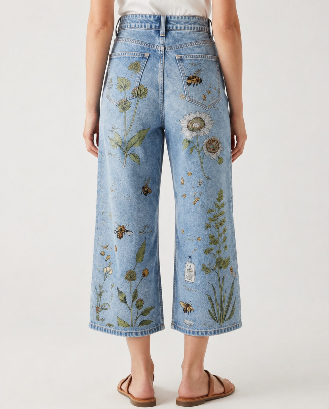 Honeybee Haven RB-BOT24 – Back View – Riley – Light Blue