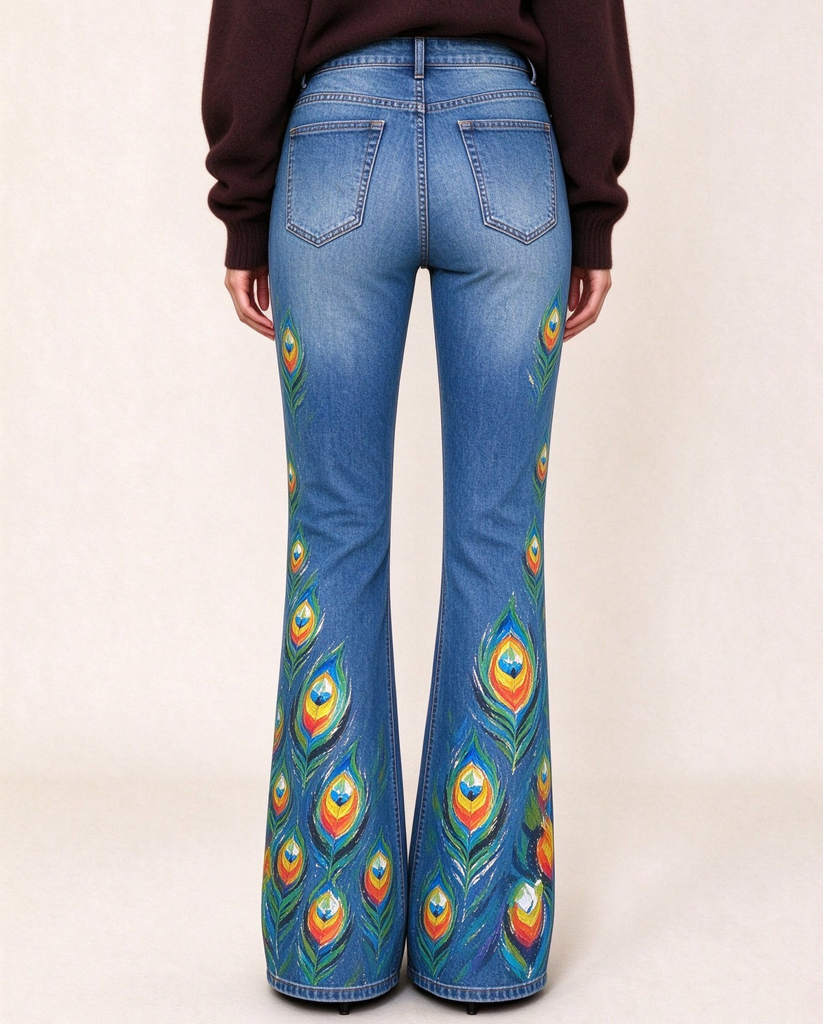 Peacock Trail Flare Jeans