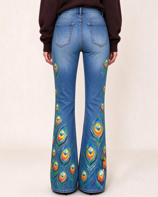 Peacock Trail Flare Jeans