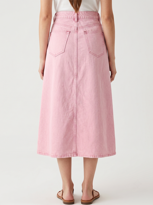 Pink Dust Trail RB-SKT10 – Back View – Jessie – pink