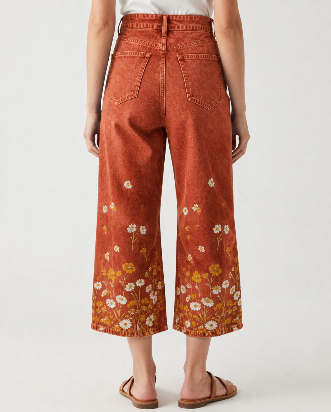 Prairie Bloom RB-BOT24 – Back View – Riley – Denim