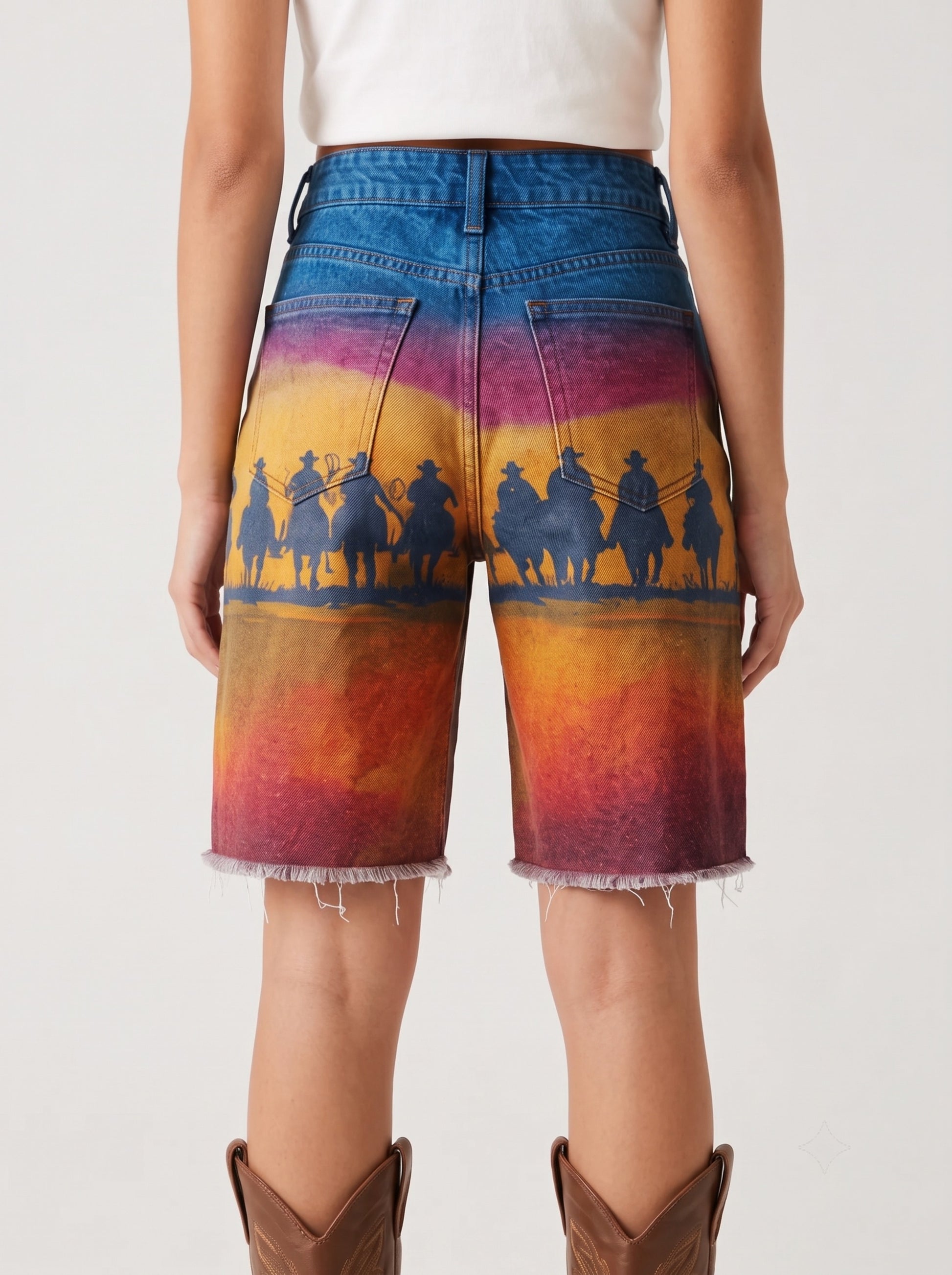 Sunset RB-BOT08 – Back View – Riley – blue, purple
