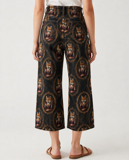 Fox Portrait RB-BOT24 – Back View – Riley – Denim
