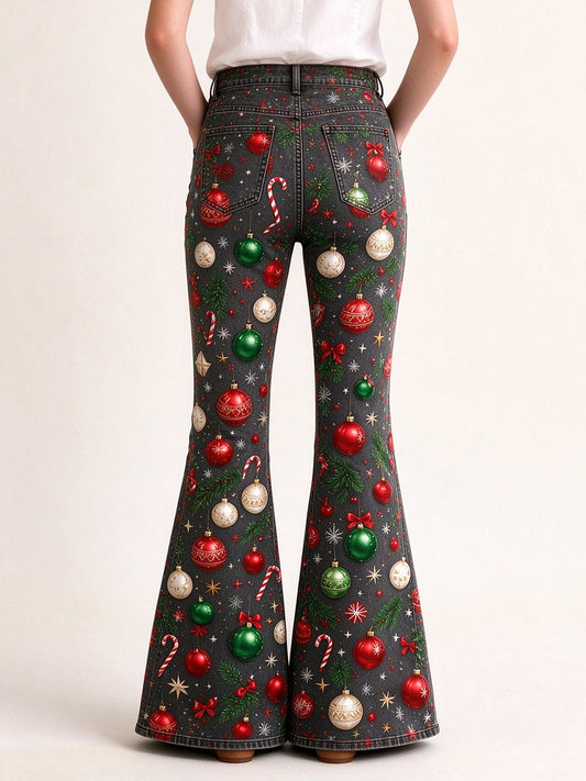 Rodeo Ornament Roundup Flare Jeans