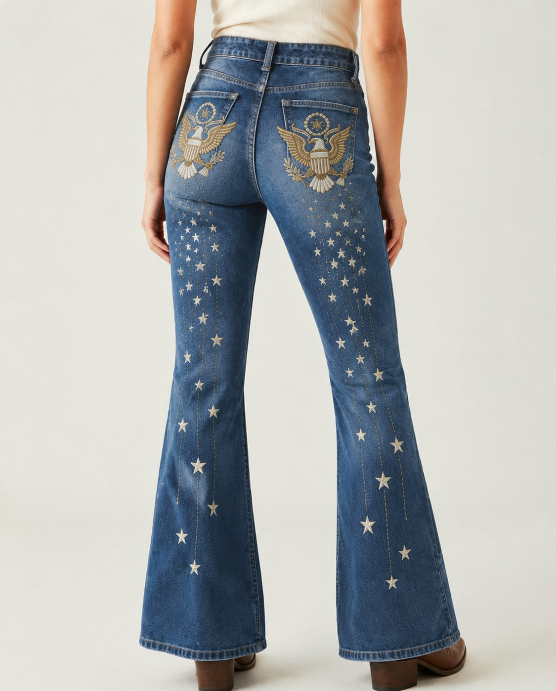Starlight Sentinel RB-BOT04 – Back View – Riley – Denim Blue