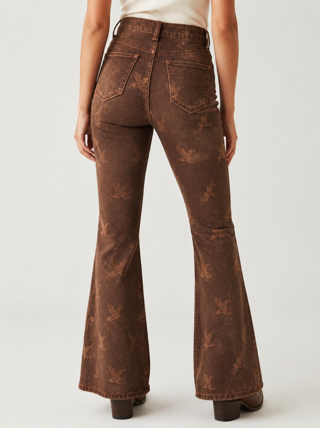 Desert Hawk RB-BOT04 – Back View – Riley – brown