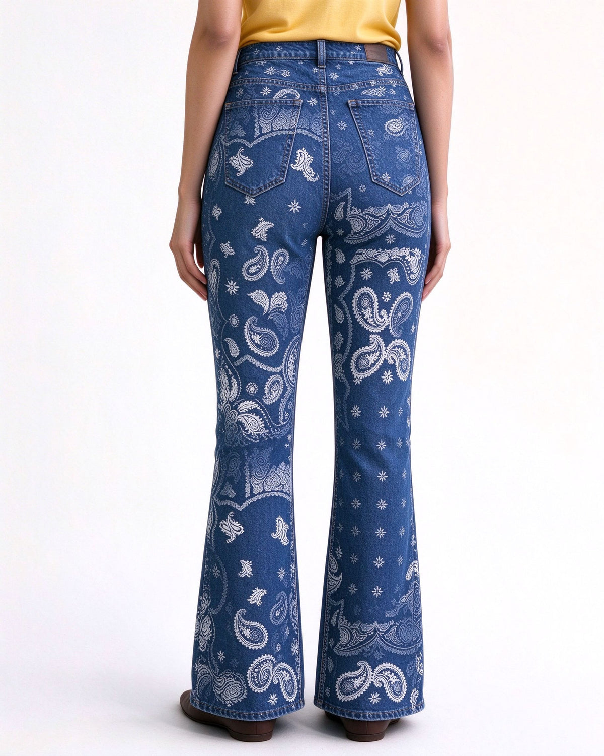 Bandana Trail Bootcut Jeans