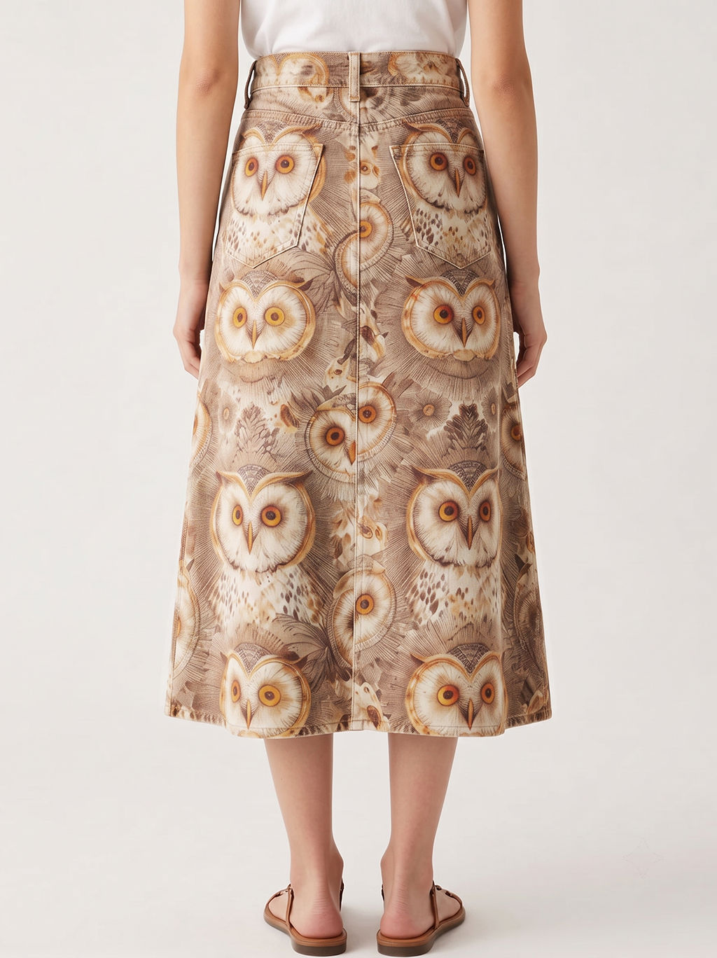 Owl Hollow RB-SKT10 – Back View – Jessie – tan
