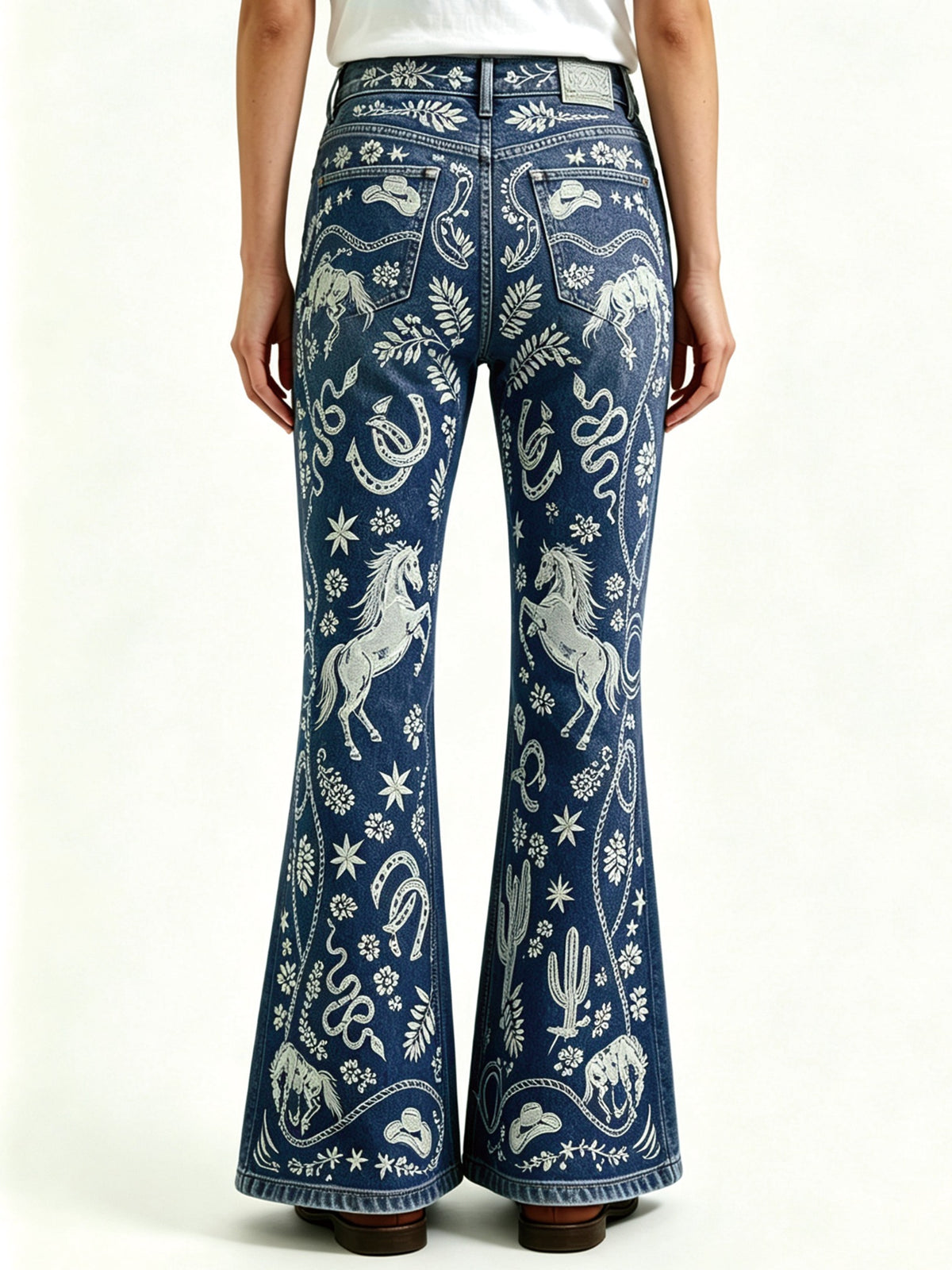 Desert Reckoning RB-BOT04 – Back View – Riley – Indigo