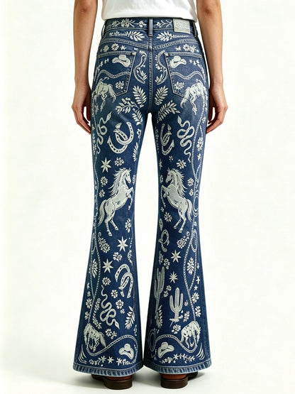 Desert Reckoning RB-BOT04 – Back View – Riley – Indigo