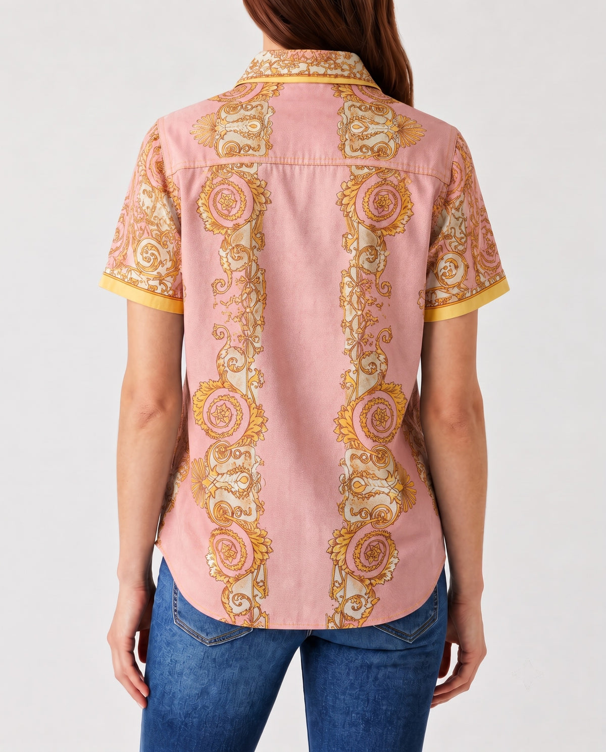 Sunset Serenade Pink RB-TOP15 – Back View – Riley – pink