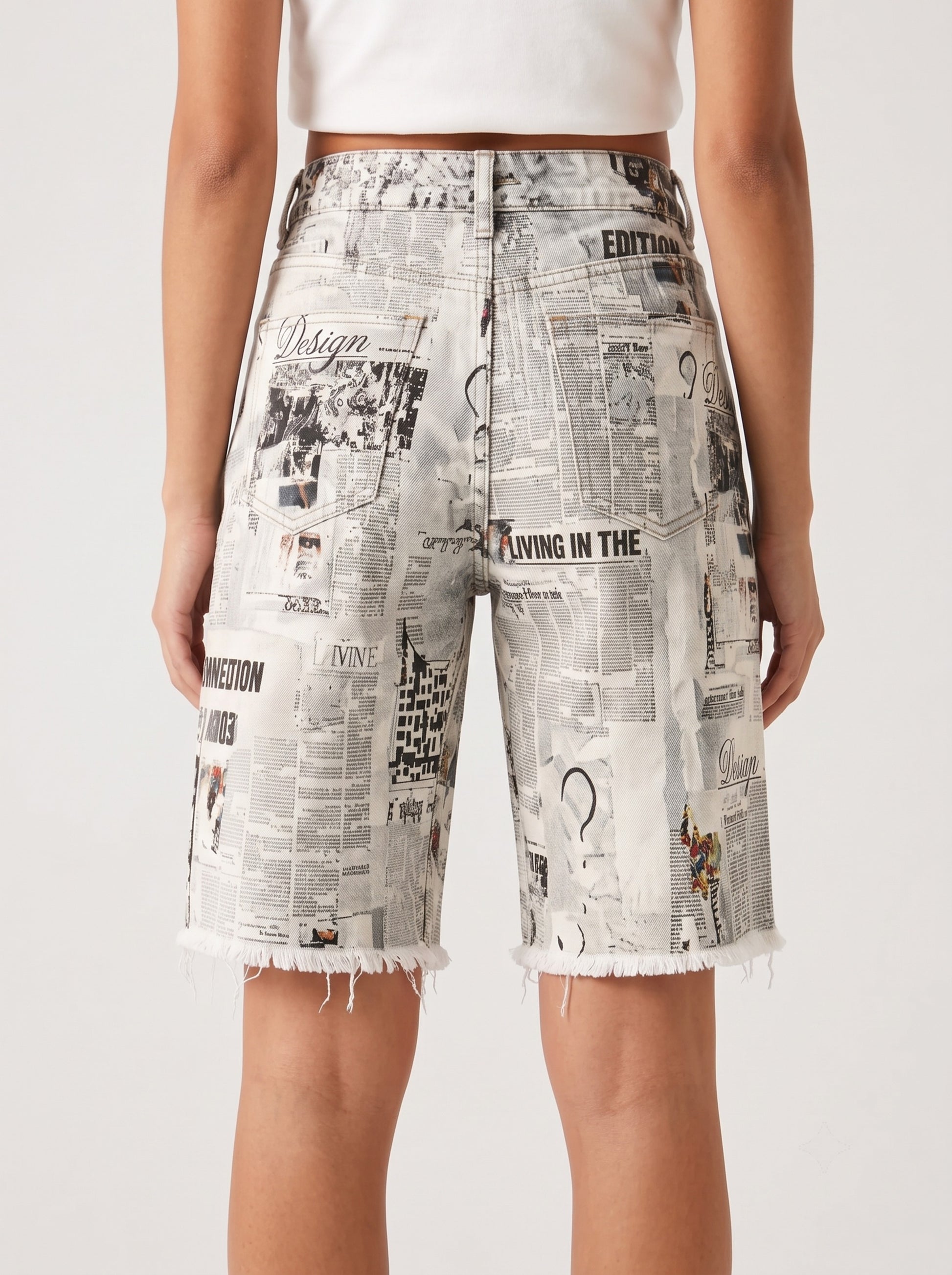 Rodeo Ragtime RB-BOT08 – Back View – Riley – white