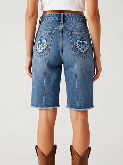 Autumn Rust RB-BOT23 – Back View – Riley – Medium Blue