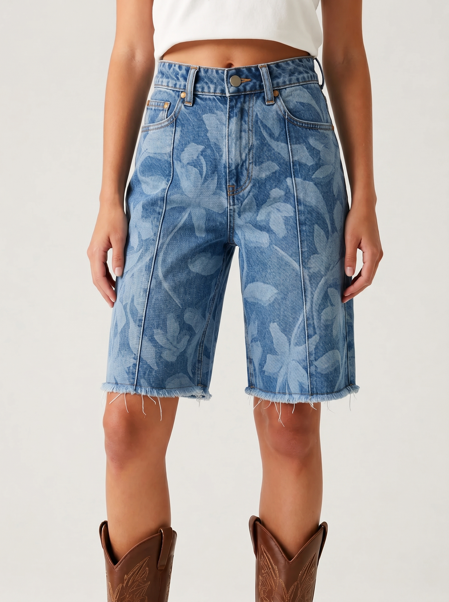 Blue Tie-Dye RB-BOT23 – Back View – Riley – Medium Blue