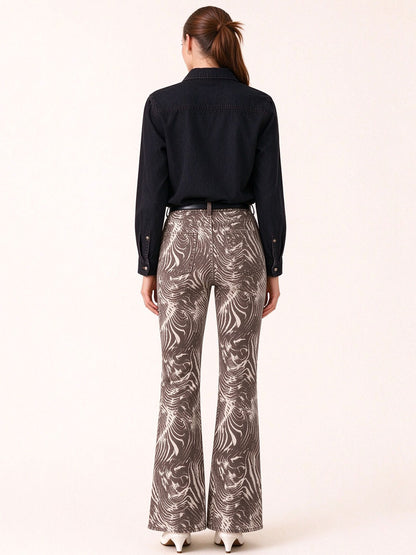 Sunset Paisley Bootcut Jeans