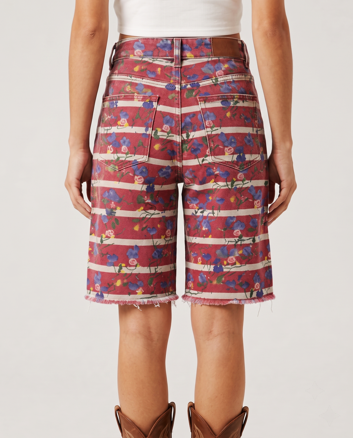Desert Bloom Red RB-BOT08 – Back View – Riley – Red