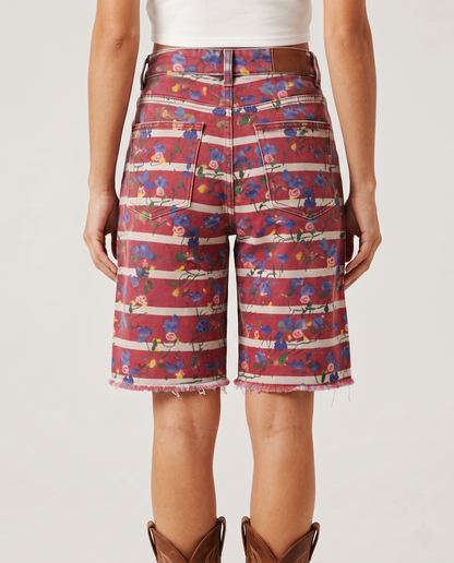 Desert Bloom Red RB-BOT08 – Back View – Riley – Red