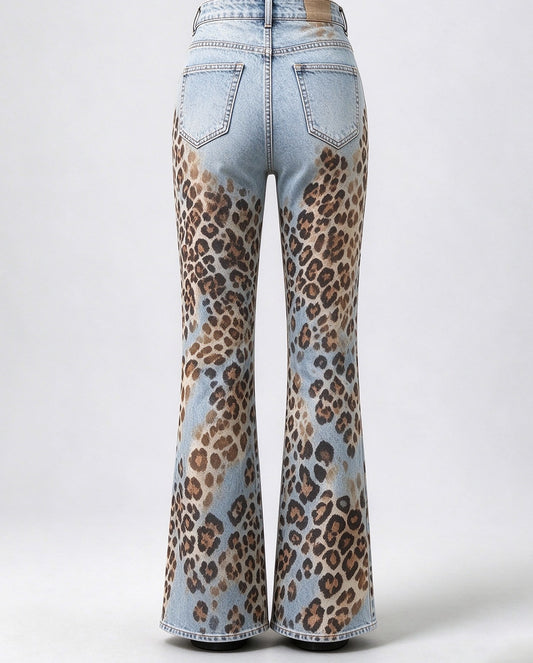 Mustang Canyon Spots Bootcut Jeans