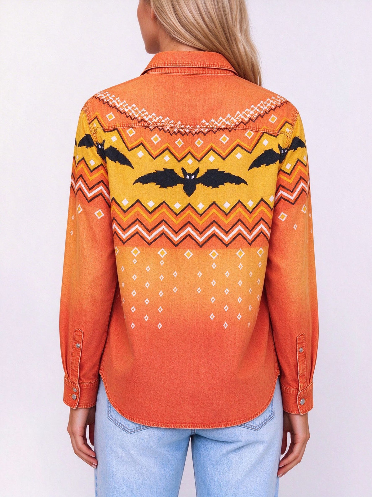 Bat Canyon Long Sleeve Denim Shirt