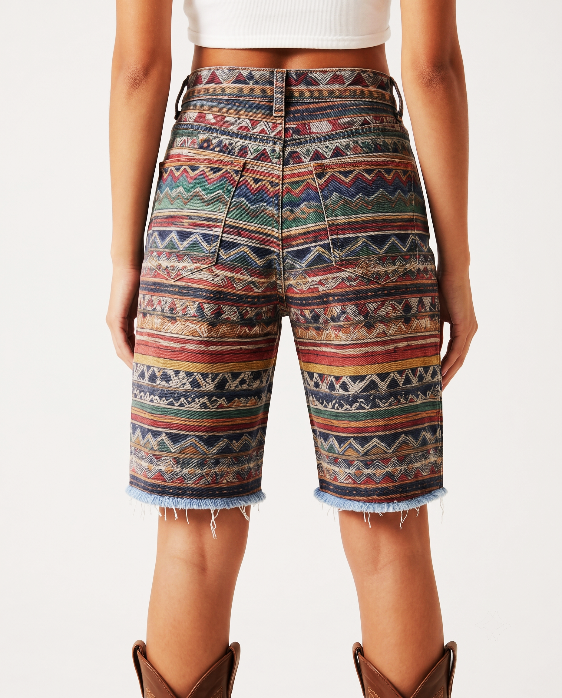 Desert Weave RB-BOT08 – Back View – Riley – Multi-color