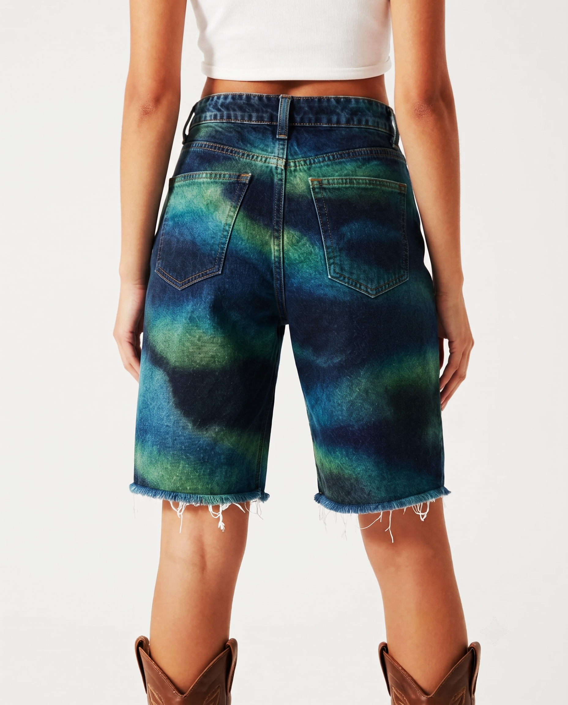 Canyon Fade RB-BOT08 – Back View – Riley – Dark Indigo