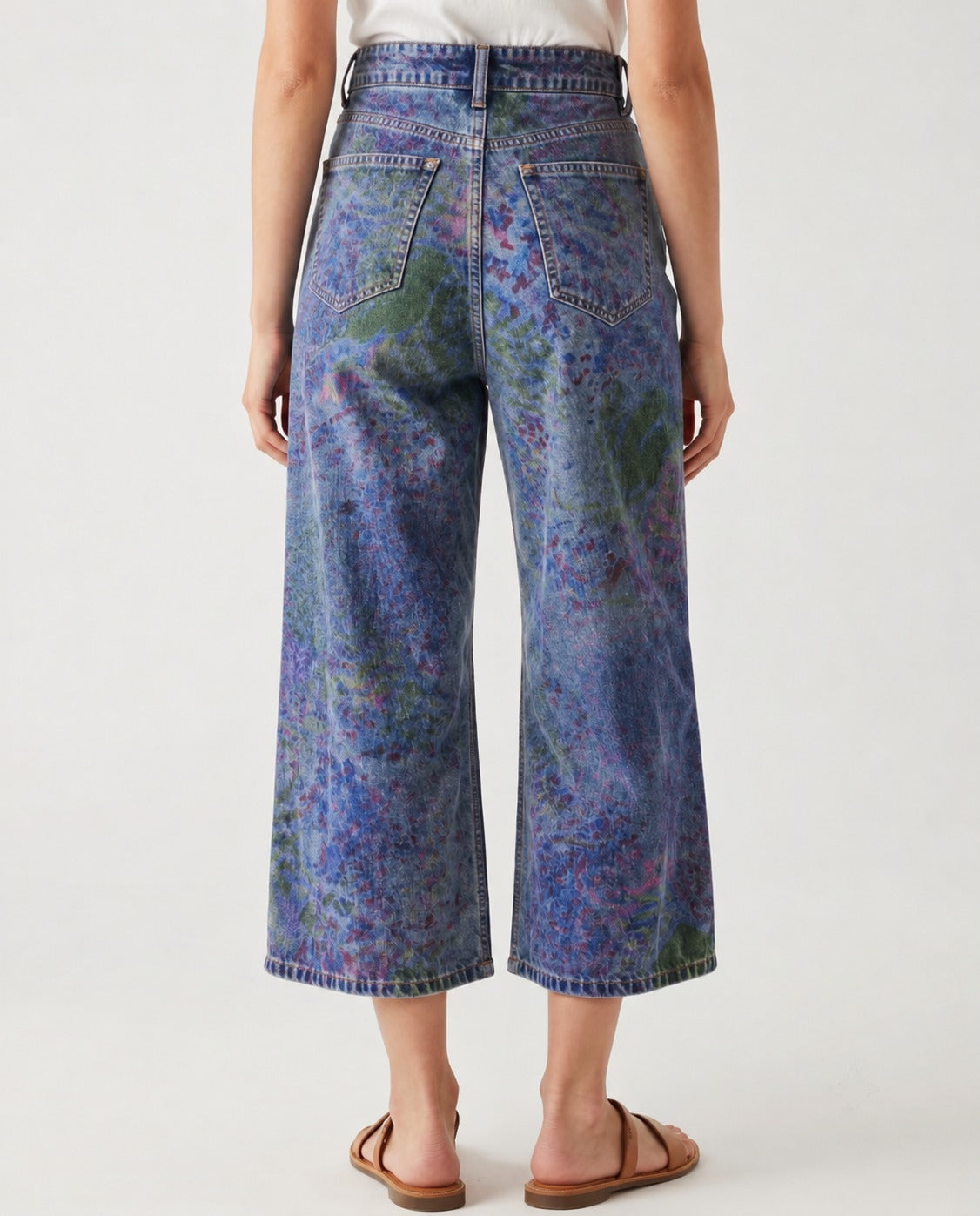 Wildflower Range Indigo RB-BOT24 – Back View – Riley – indigo