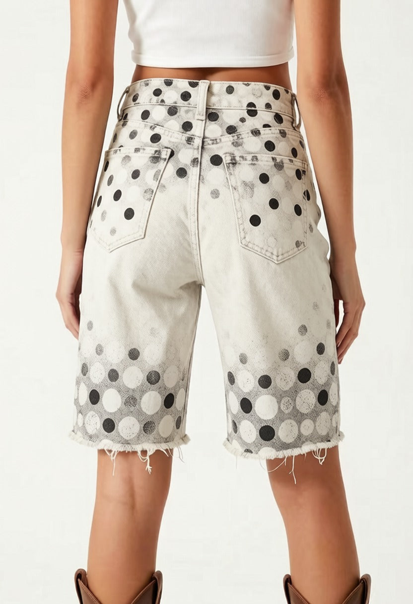 Desert Dot Rider RB-BOT08 – Back View – Riley – white, black