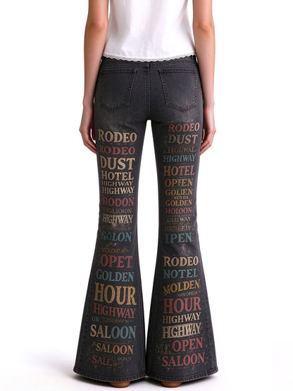 Rodeo Dust Trail 070 Flare Jeans