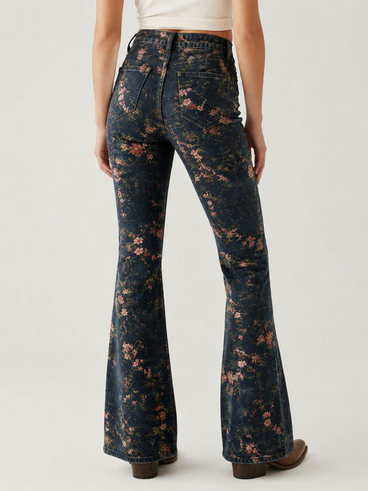 Wildflower Ridge RB-BOT04 – Back View – Riley – dark indigo