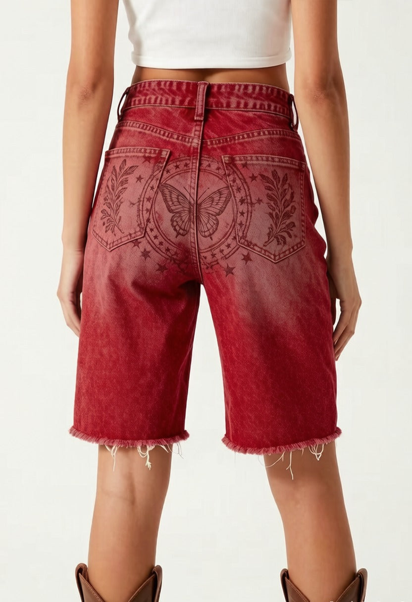 Desert Flutter RB-BOT08 – Back View – Riley – red