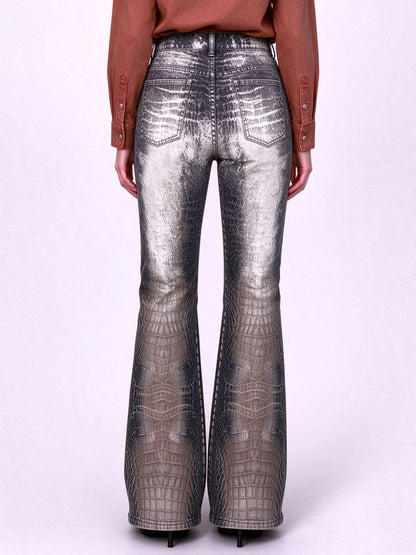 Silverado Scales Flare Jeans